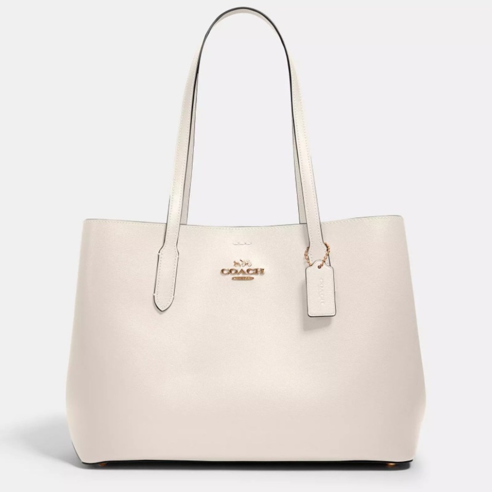 Coach Avenue Tote Crossbody Leather Shoulder Bag